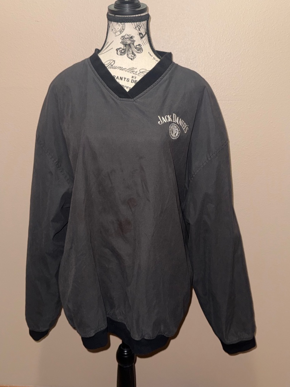 Vintage Jack Daniel’s Old No. 7 pullover windbreaker by Timberline Authentic 90s